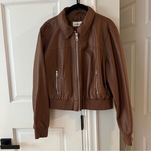 Brown Leather Jacket